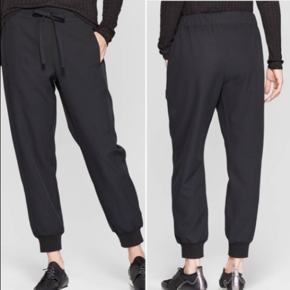 Black joggers